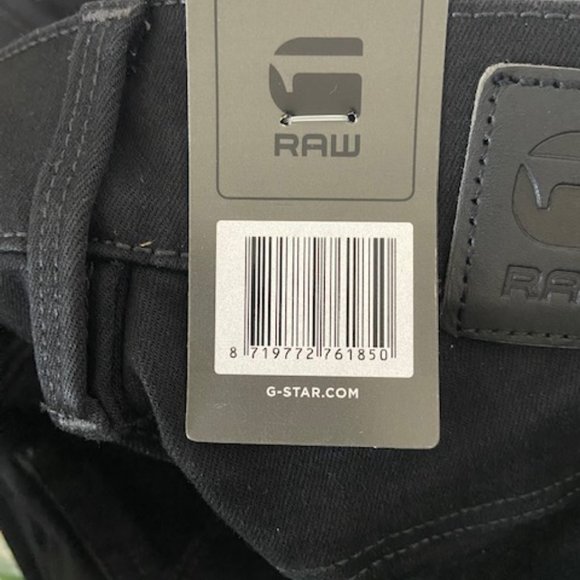 G-STAR SHAPE HIGH SUPER SKINNY JEANS Women's, NWT (New with tags), W26 L32 - Picture 7 of 7